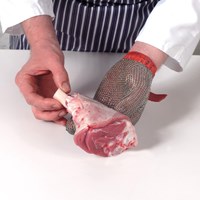 Shank – French-trimmed (Leg) Meat Cut Spec Step 5